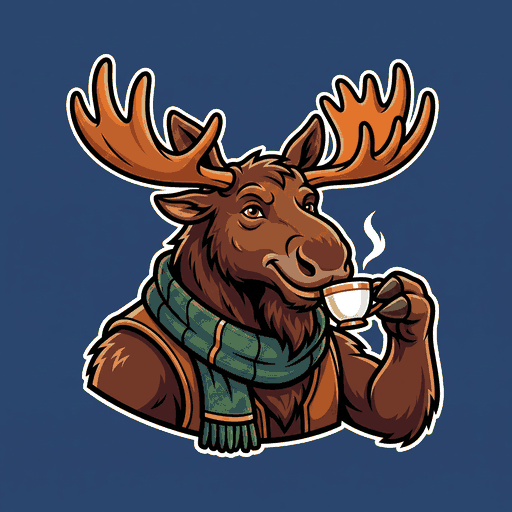 Midnight Mug Moose logo